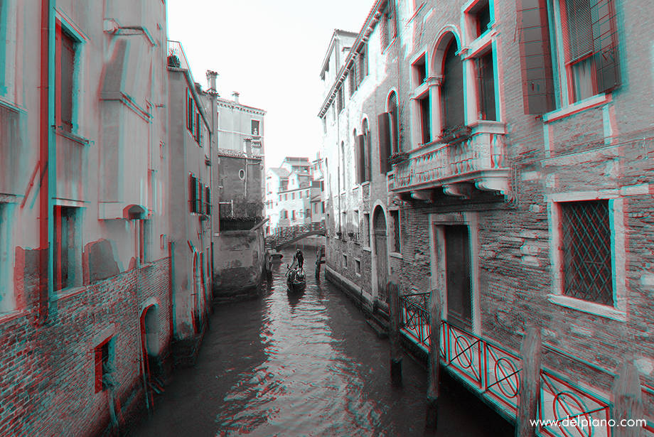 3D stereo Anaglyphs of buildings and architecture in Europe