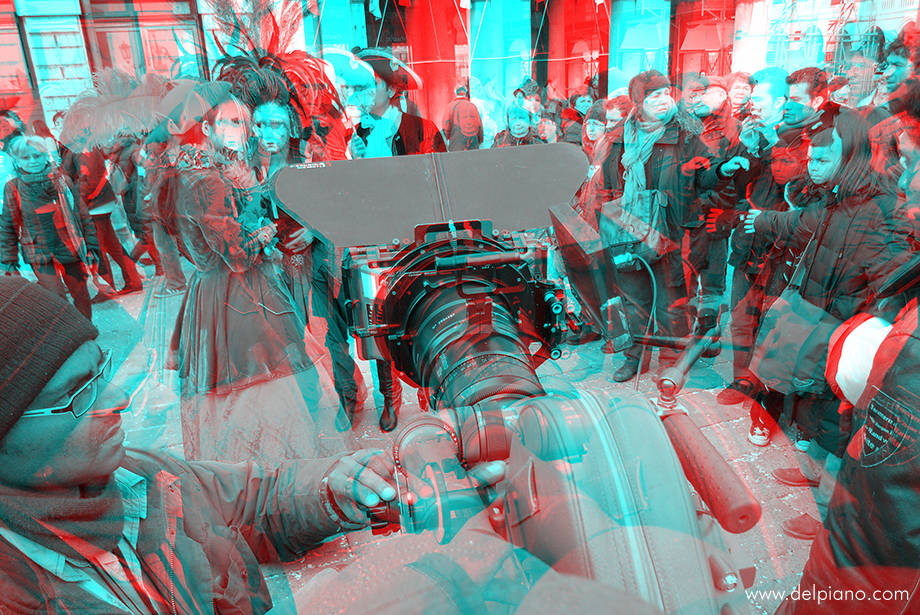 3D stereo Anaglyphs of Venice Carnival