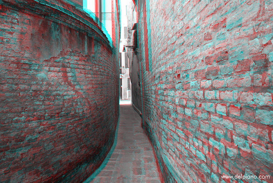 3D stereo Anaglyphs of Venice