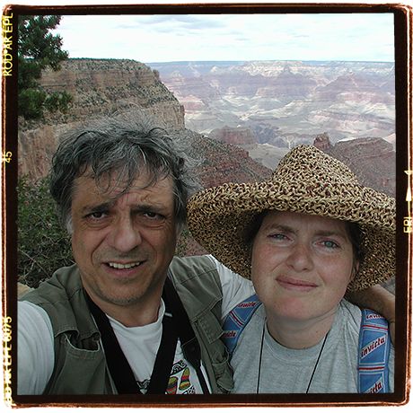 Grand Canyon expressions. Old selfie: 1998