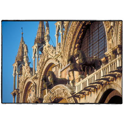 Piazza San Marco: dettaglio della Basilica