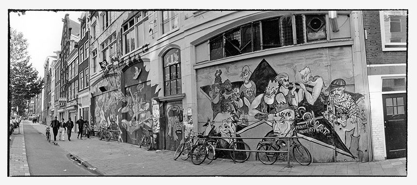 Murales in Amsterdam - End of the nineties