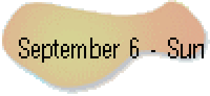   September 6 - Sun